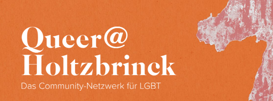 Banner des Community-Netzwerks für LGBT: Queer @ Holtzbrinck